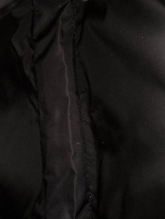 Prada Enameled Metal Triangle Padded Traveller Medium