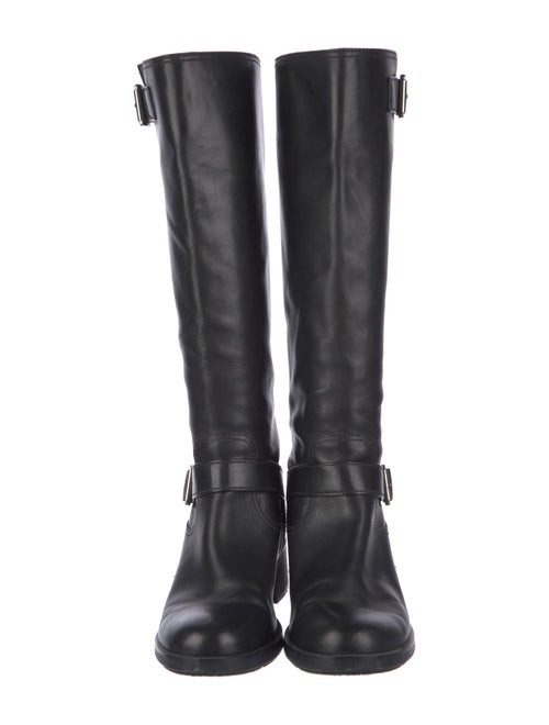 Prada Leather Riding Boots