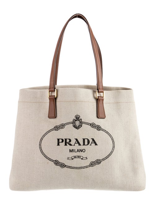 Prada Enameled Metal Triangle Mistolino