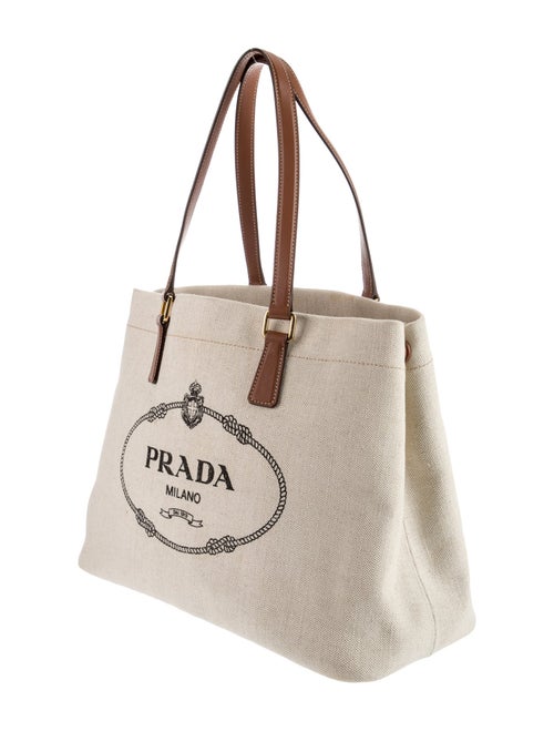 Prada Enameled Metal Triangle Mistolino