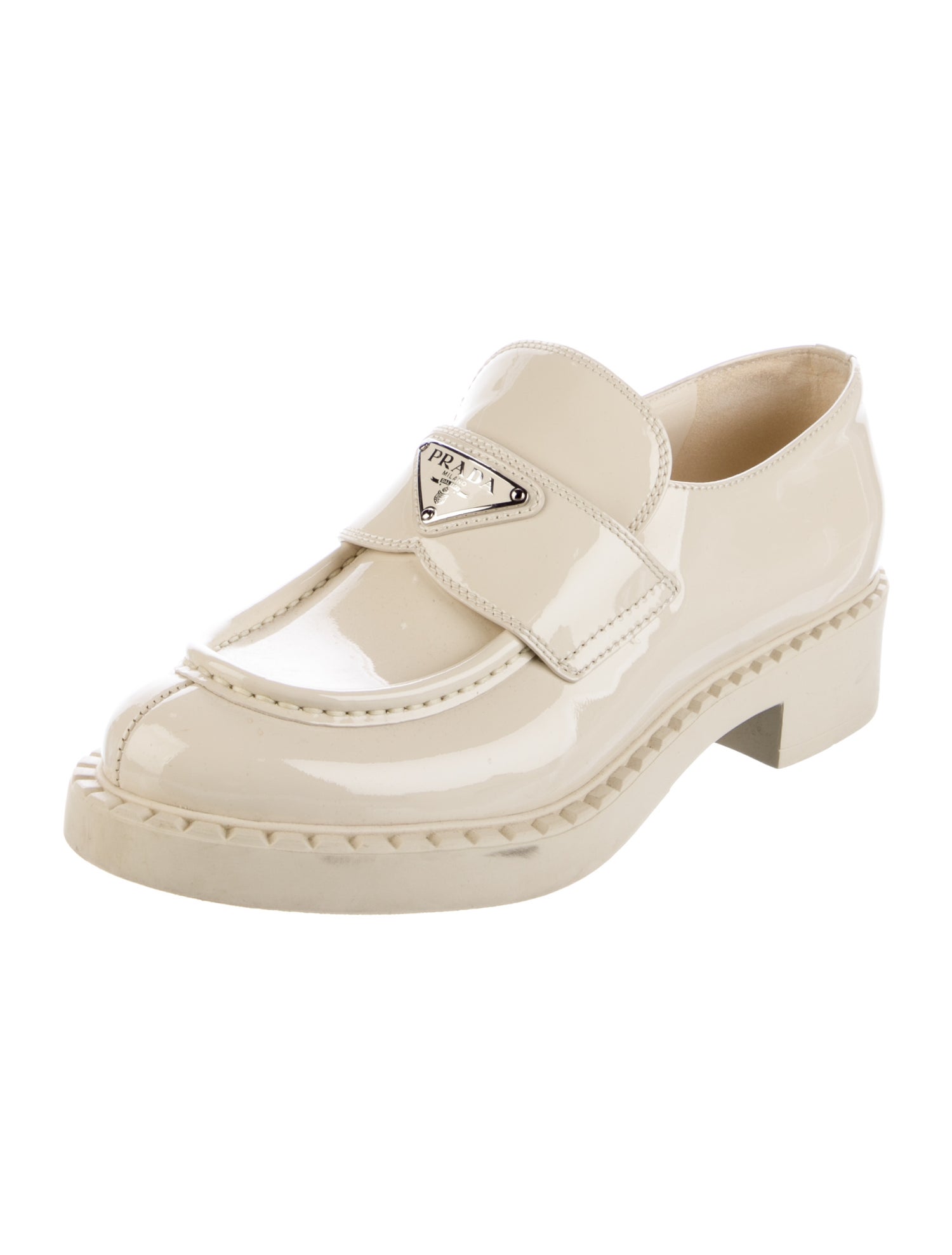 Prada Patent Leather Oxfords