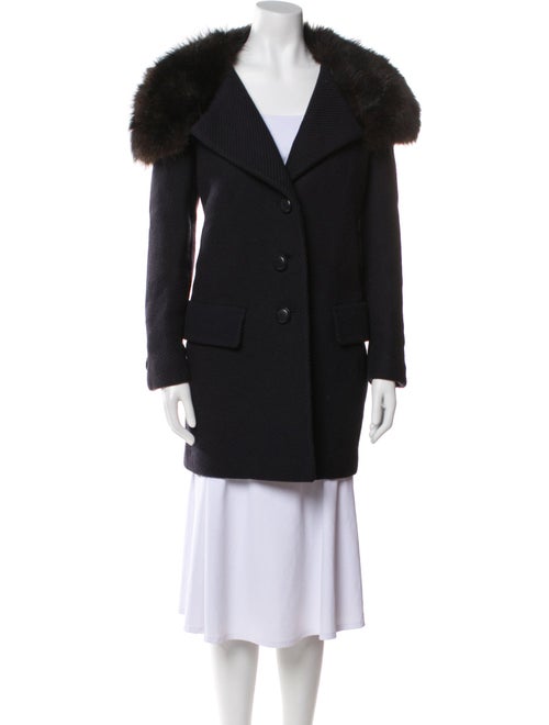 Prada 2011 Virgin Wool Fur Coat