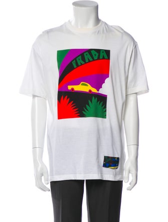 Prada 2017 Graphic Print T-Shirt