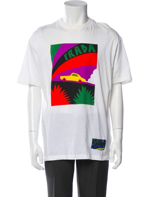 Prada 2017 Graphic Print T-Shirt