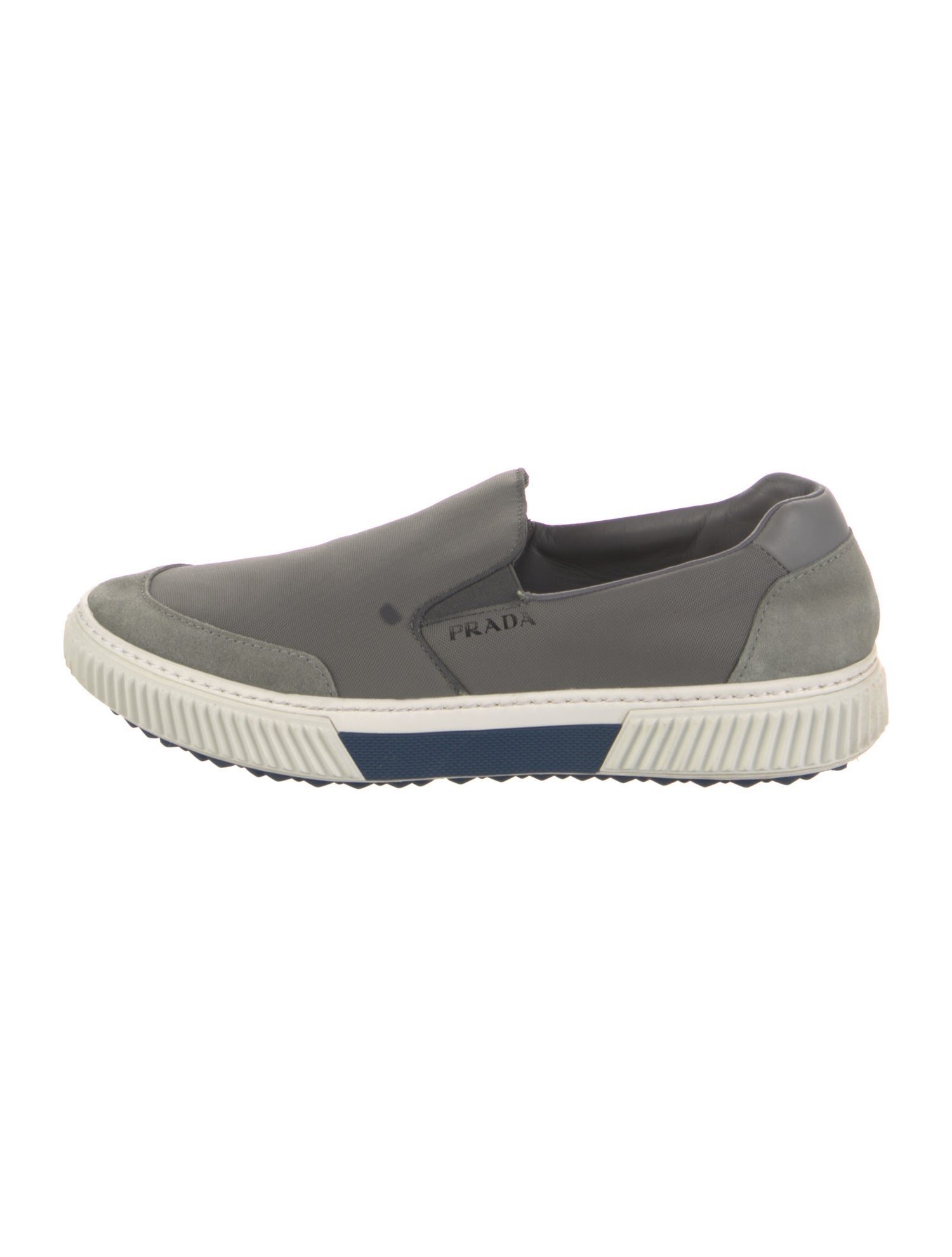 Prada Leather Printed Sneakers