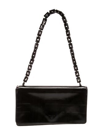 Prada Patent Leather Shoulder Bag