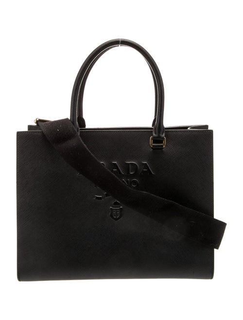 Prada Saffiano Lux Leather Top Handle Bag