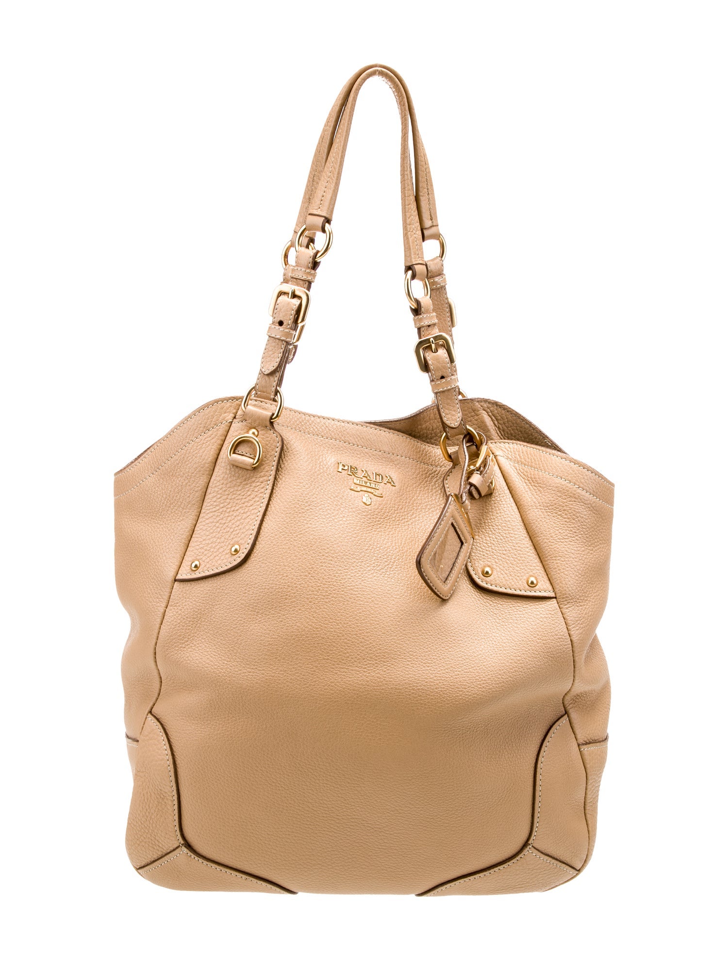 Prada Vitello Daino Leather Shoulder Bag