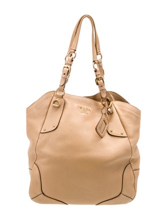 Prada Vitello Daino Leather Shoulder Bag