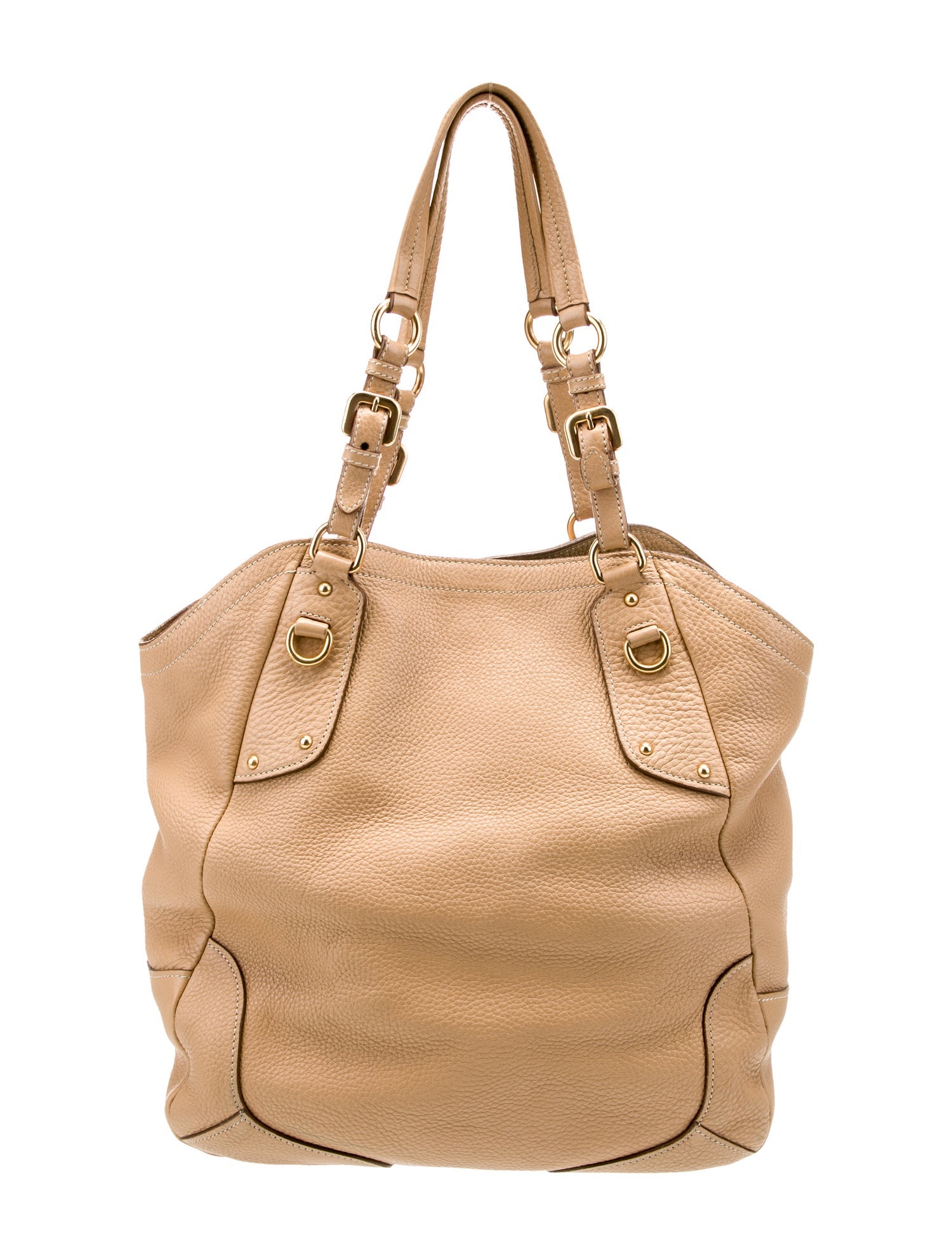 Prada Vitello Daino Leather Shoulder Bag