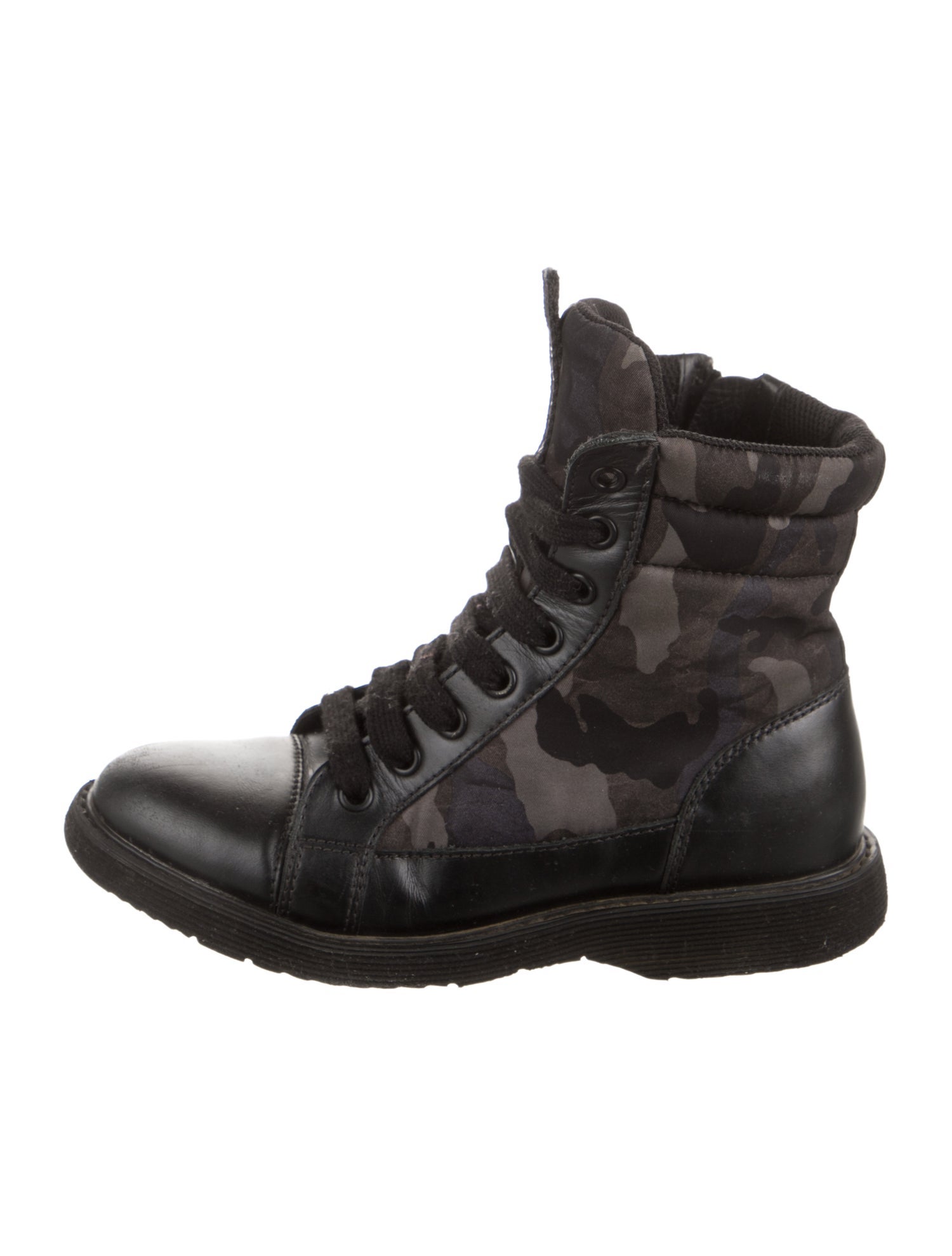 Prada Toddler Girls' Camouflage Printed Boots