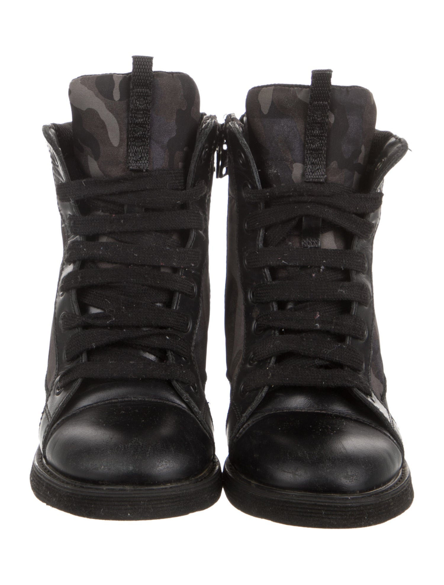 Prada Toddler Girls' Camouflage Printed Boots