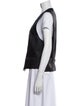 Prada 2021 Enameled Metal Triangle Suit Vest