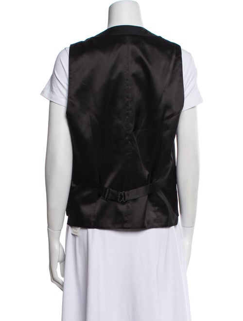 Prada 2021 Enameled Metal Triangle Suit Vest