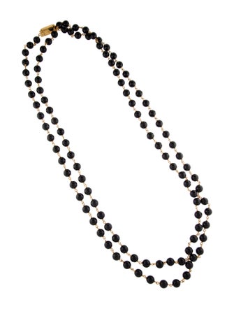 Prada Double Strand Beaded Necklace