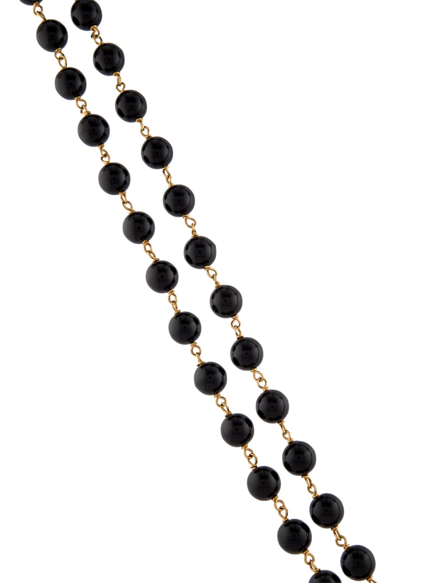 Prada Double Strand Beaded Necklace