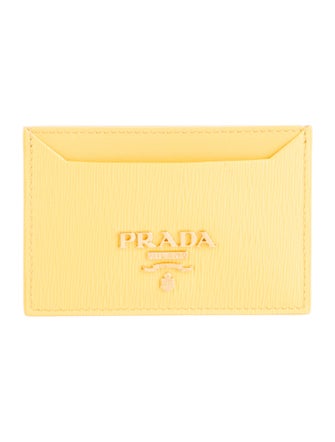Prada Vitello Move Leather Card Holder