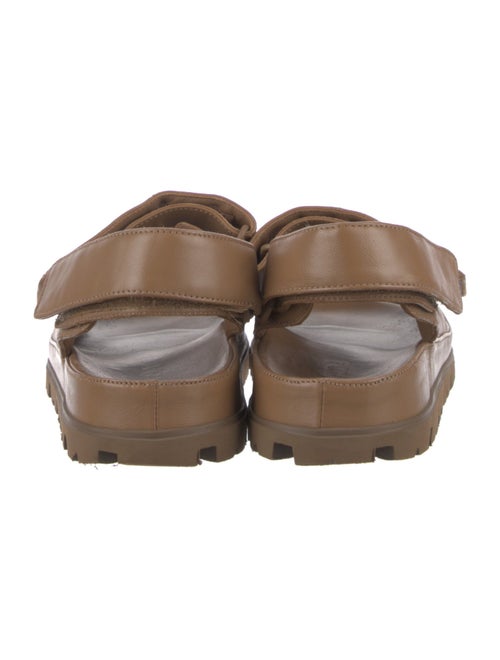 Prada Leather Slingback Sandals