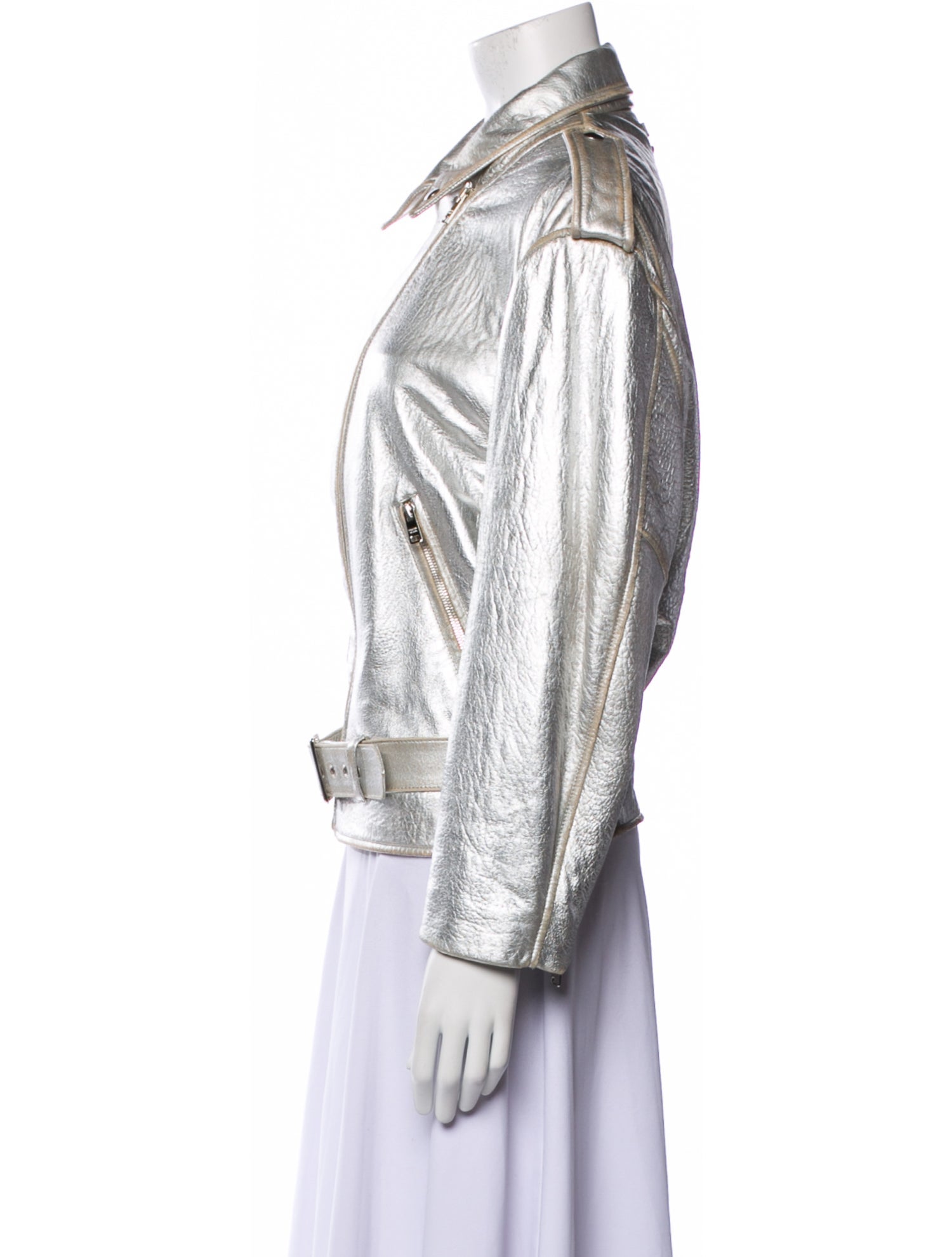 Prada 2018 Leather Biker Jacket