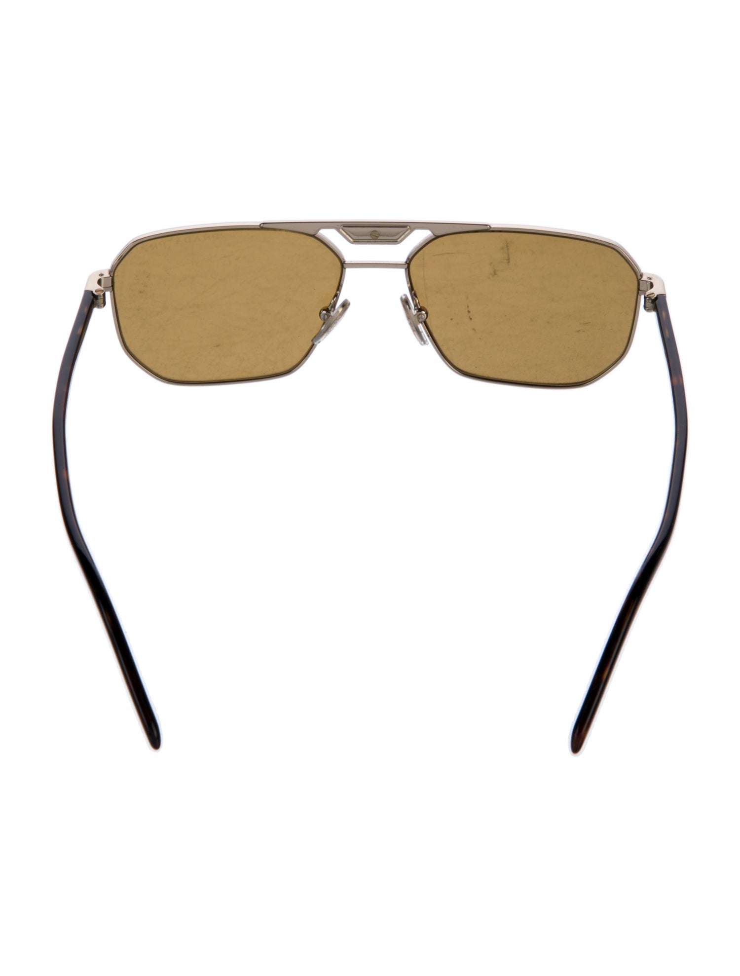 Prada Square Tinted Sunglasses