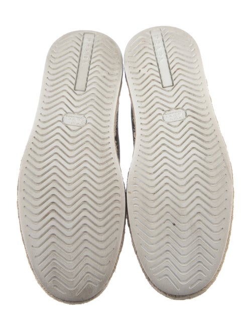 Prada Canvas Espadrille Sneakers