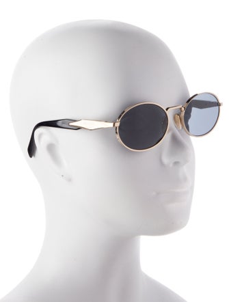 Prada Round Tinted Sunglasses