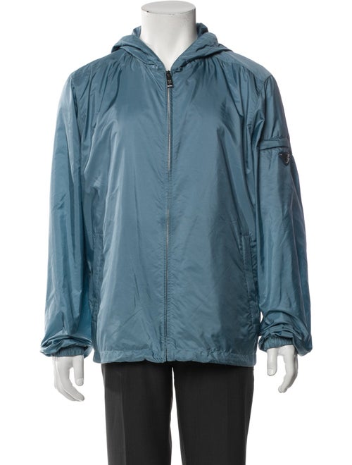 Prada 2015 Enameled Metal Triangle Jacket