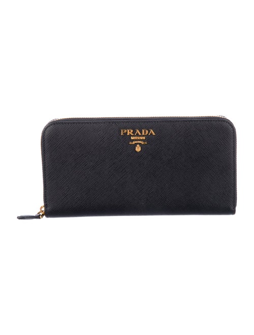 Prada Saffiano Lux Leather Continental Wallet