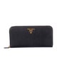 Prada Saffiano Lux Leather Continental Wallet