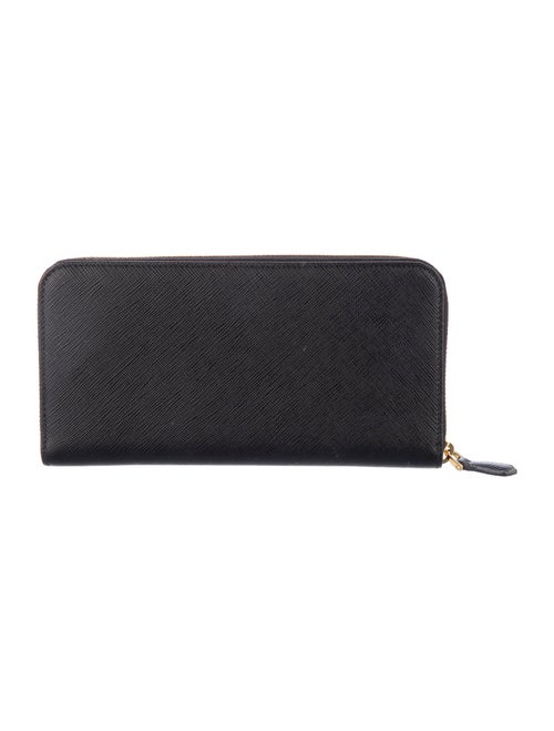 Prada Saffiano Lux Leather Continental Wallet