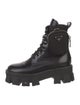 Prada Leather Combat Boots