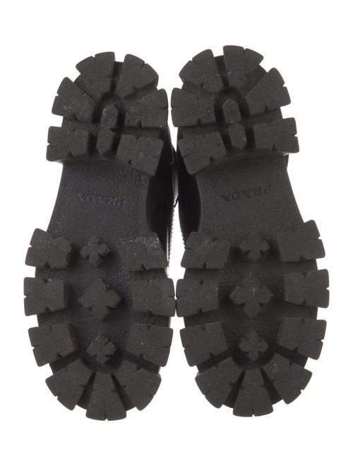 Prada Leather Combat Boots