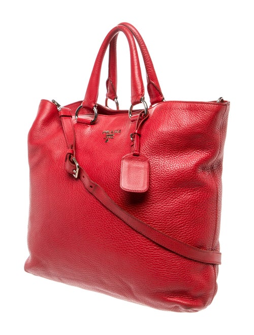 Prada Vitello Daino Leather Top Handle Bag