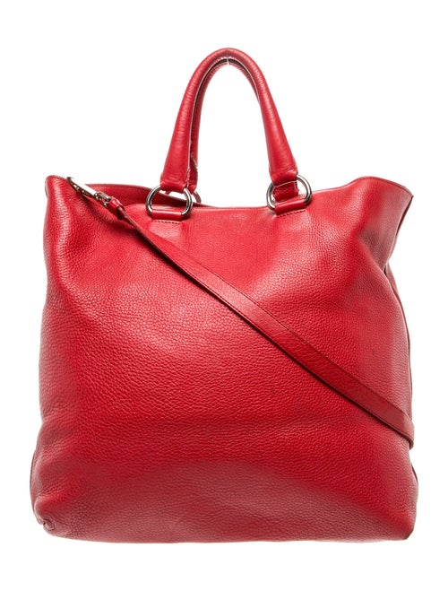 Prada Vitello Daino Leather Top Handle Bag