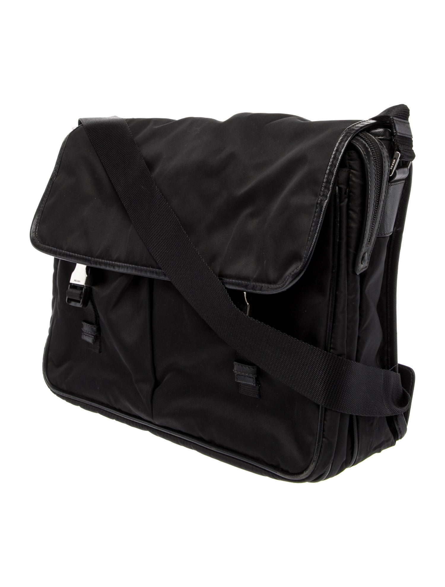 Saffiano Leather Messenger Bag