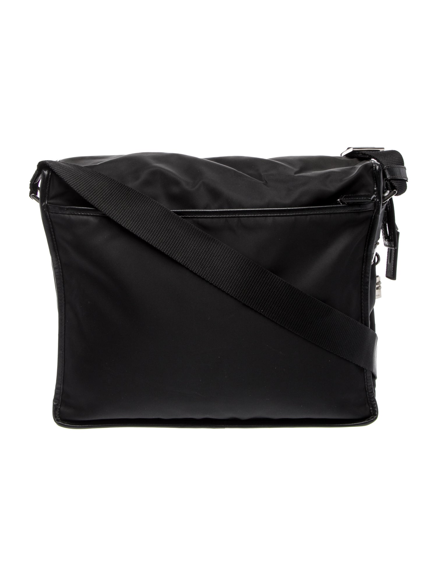 Saffiano Leather Messenger Bag