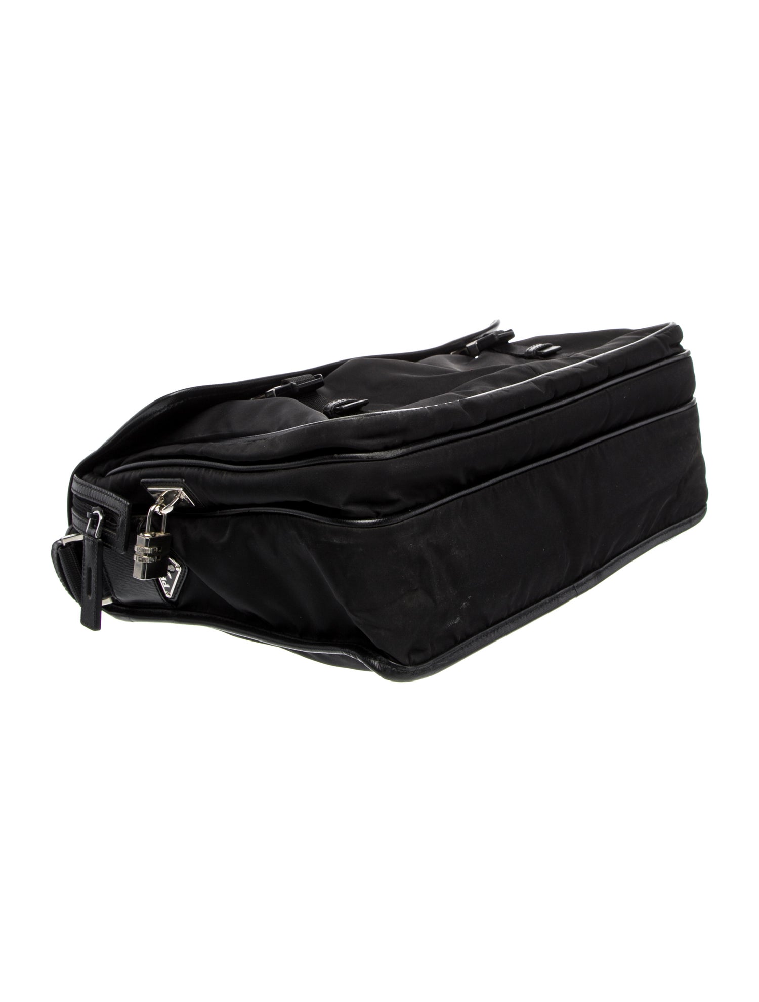 Saffiano Leather Messenger Bag