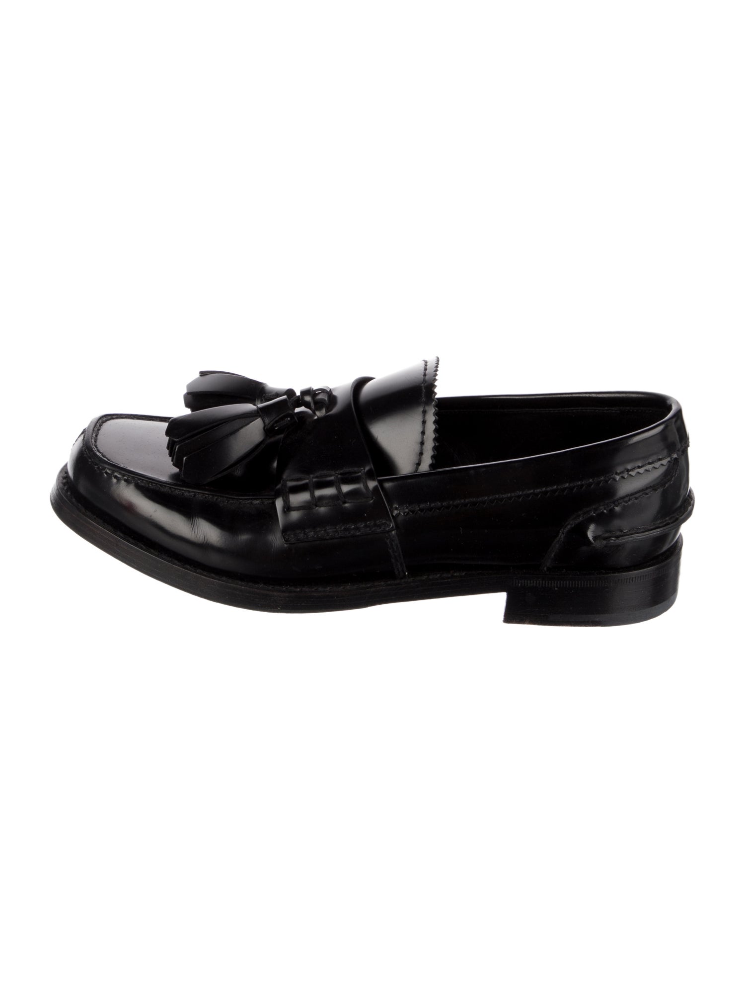 Prada Leather Loafers