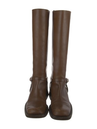 Prada Leather Riding Boots