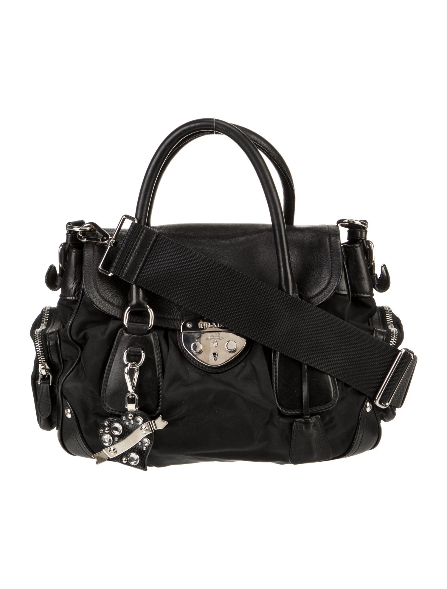 Prada Tessuto Nylon Top Handle Bag