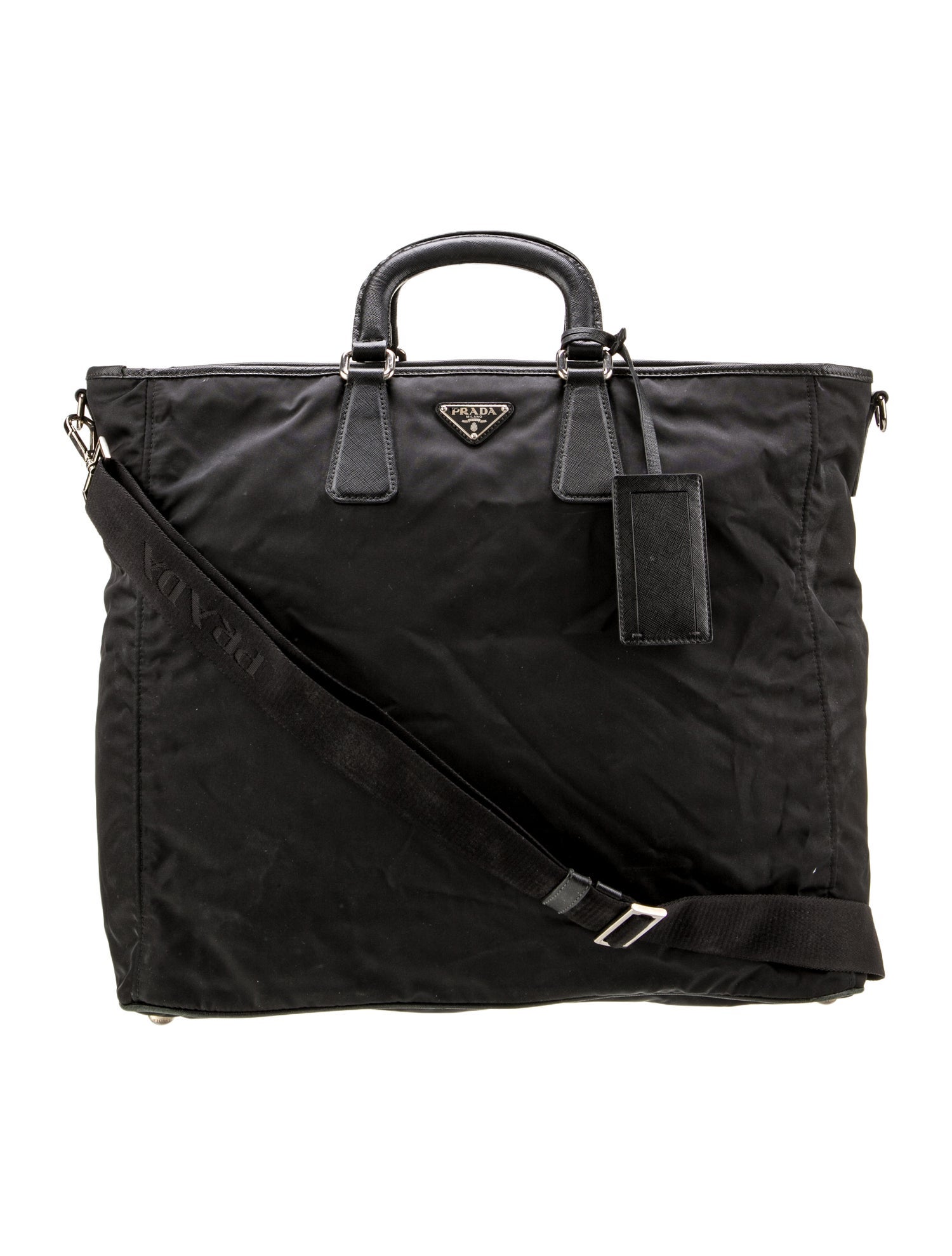 Prada Saffiano Leather Garment Bag