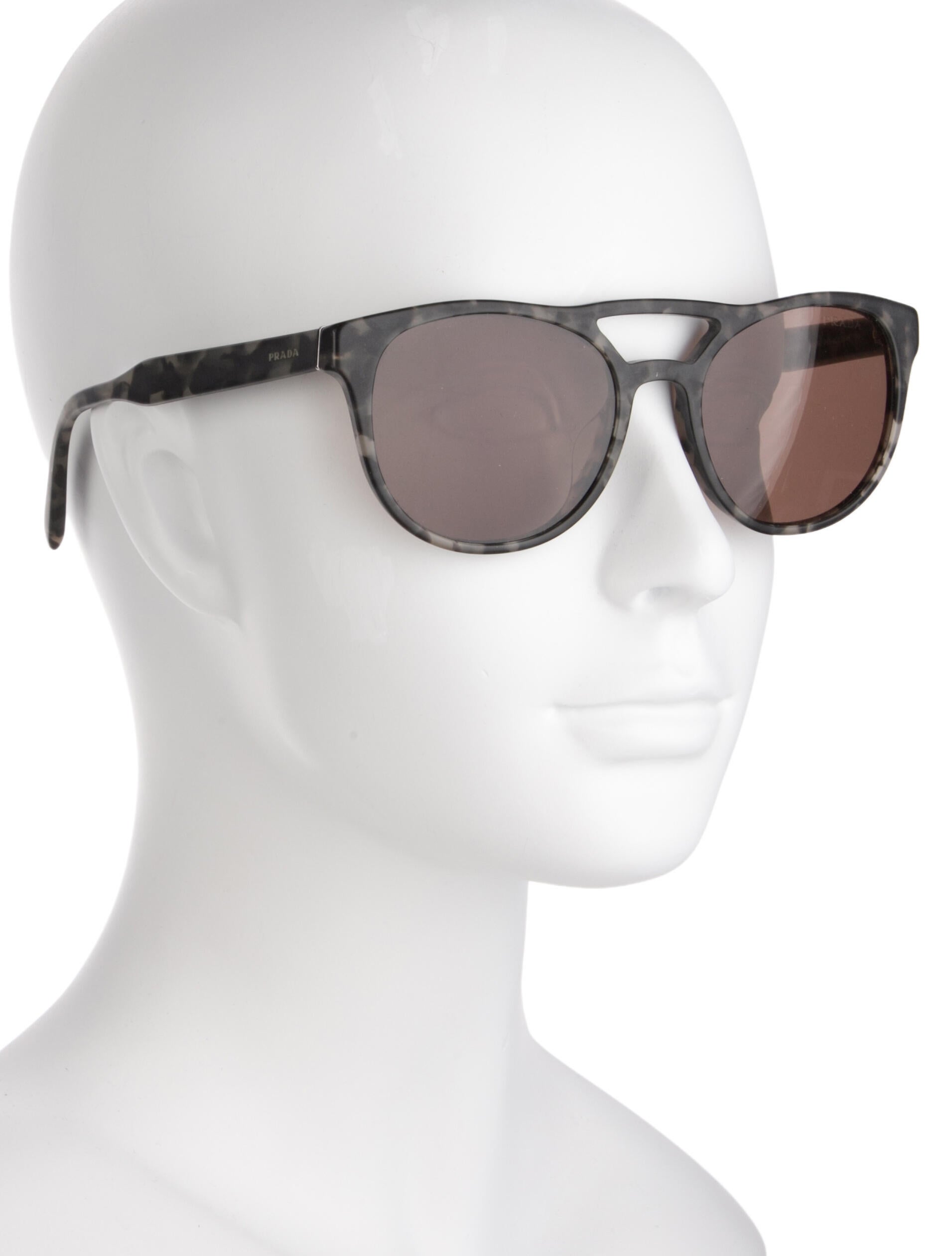 Prada Round Tinted Sunglasses