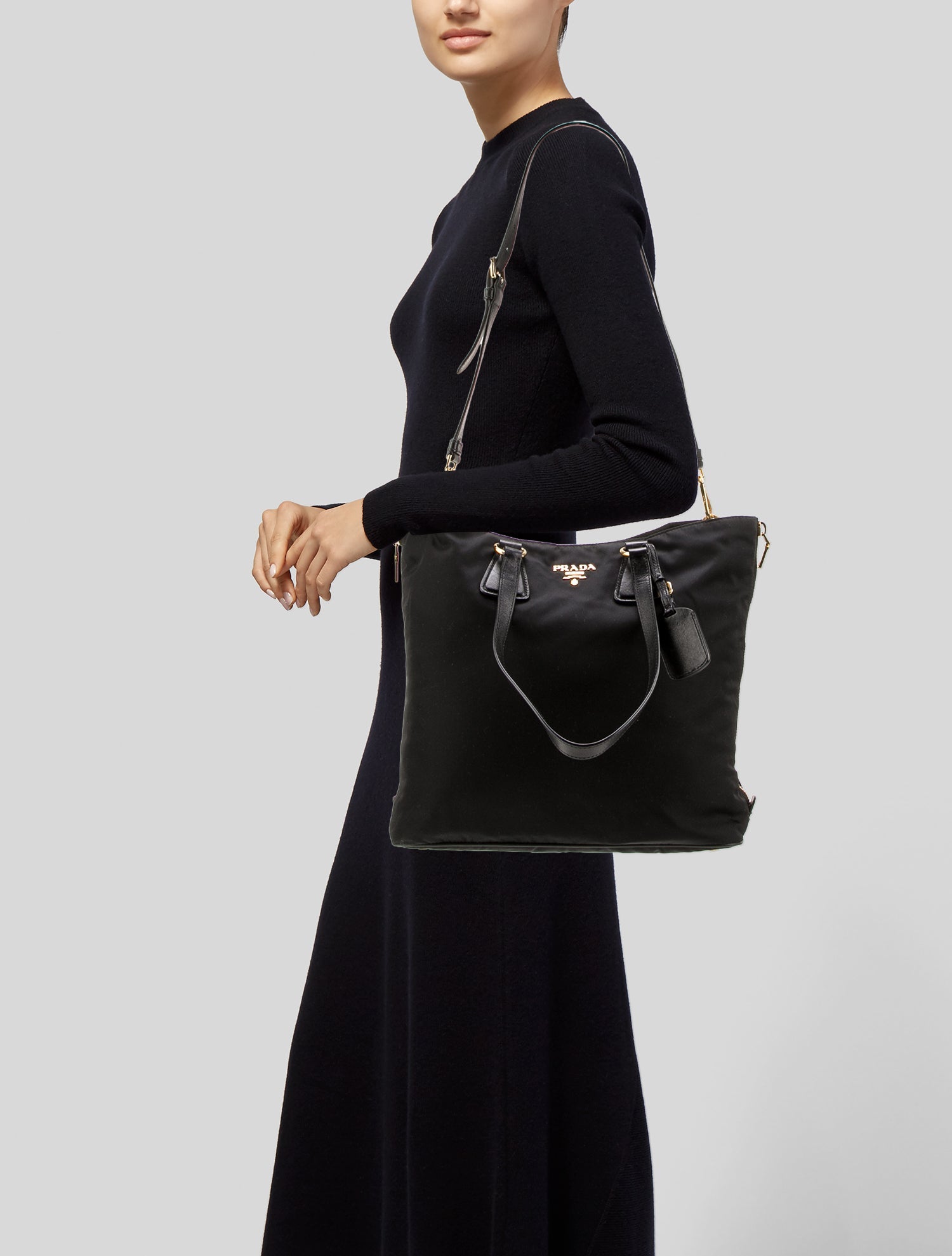 Prada Saffiano Leather Messenger Bag