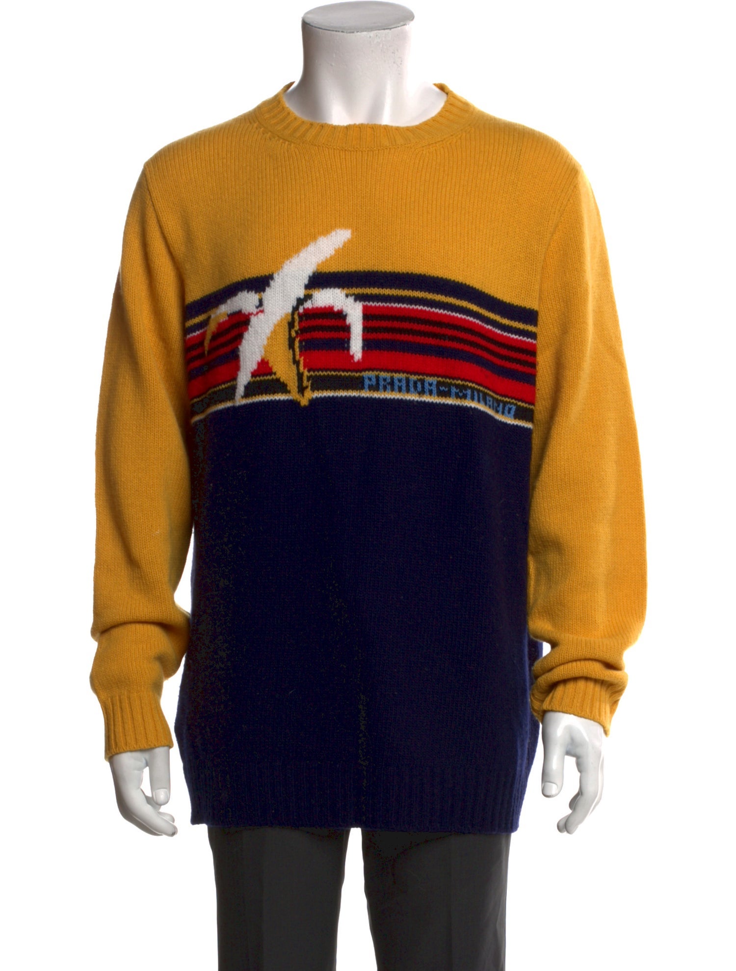 Prada 2018 Signature Logo Pullover