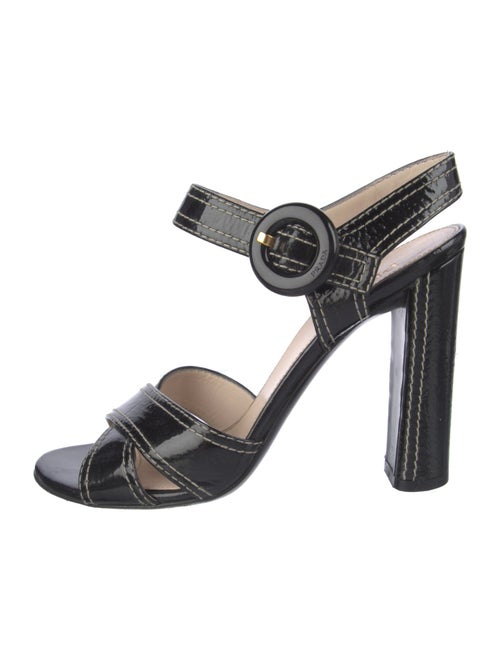 Prada Patent Leather Sandals