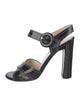 Prada Patent Leather Sandals
