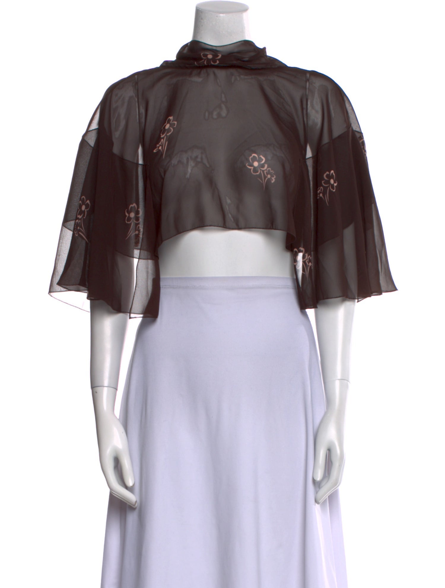 Prada 2024 Printed Crop Top