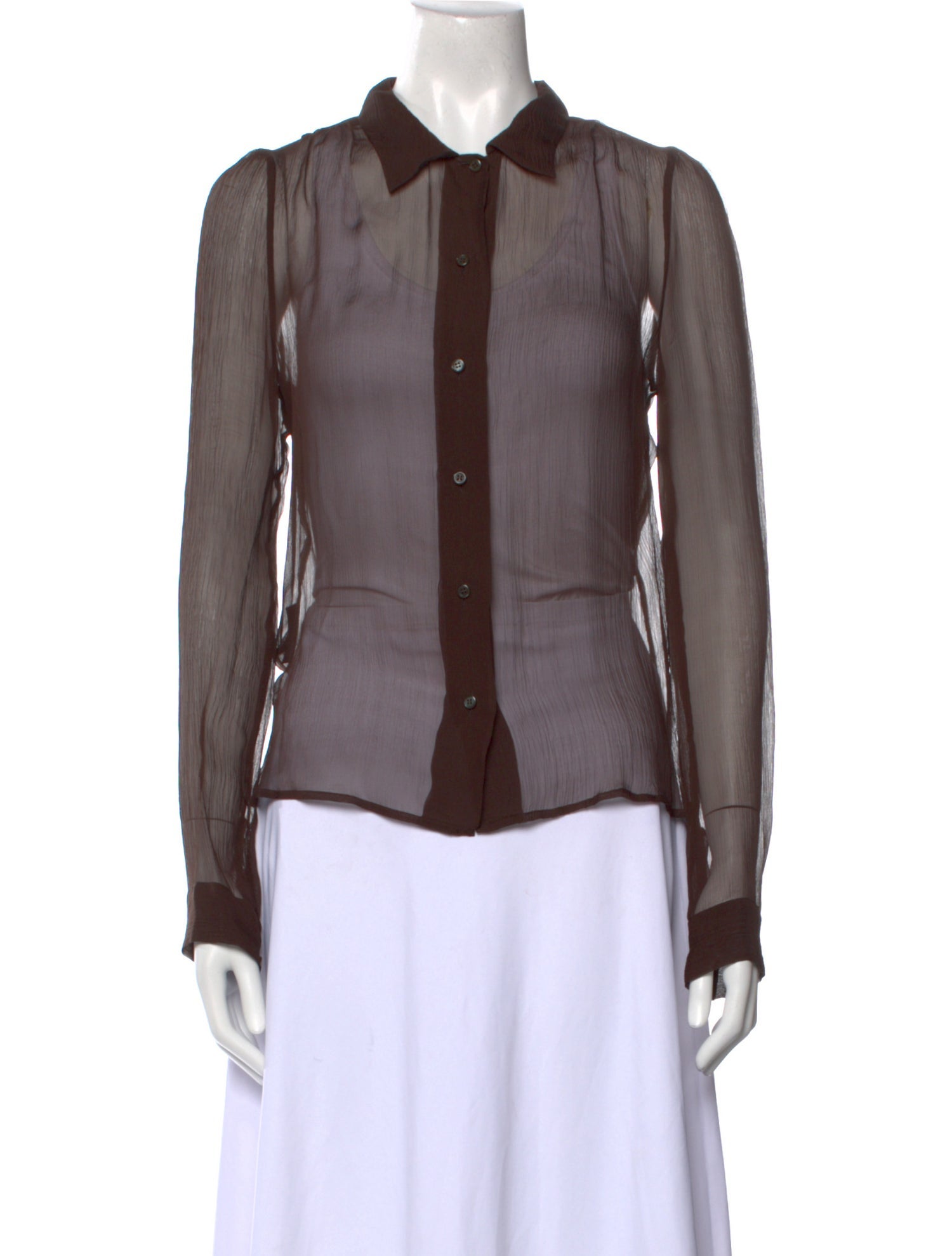 Prada Vintage 2000's Button-Up Top