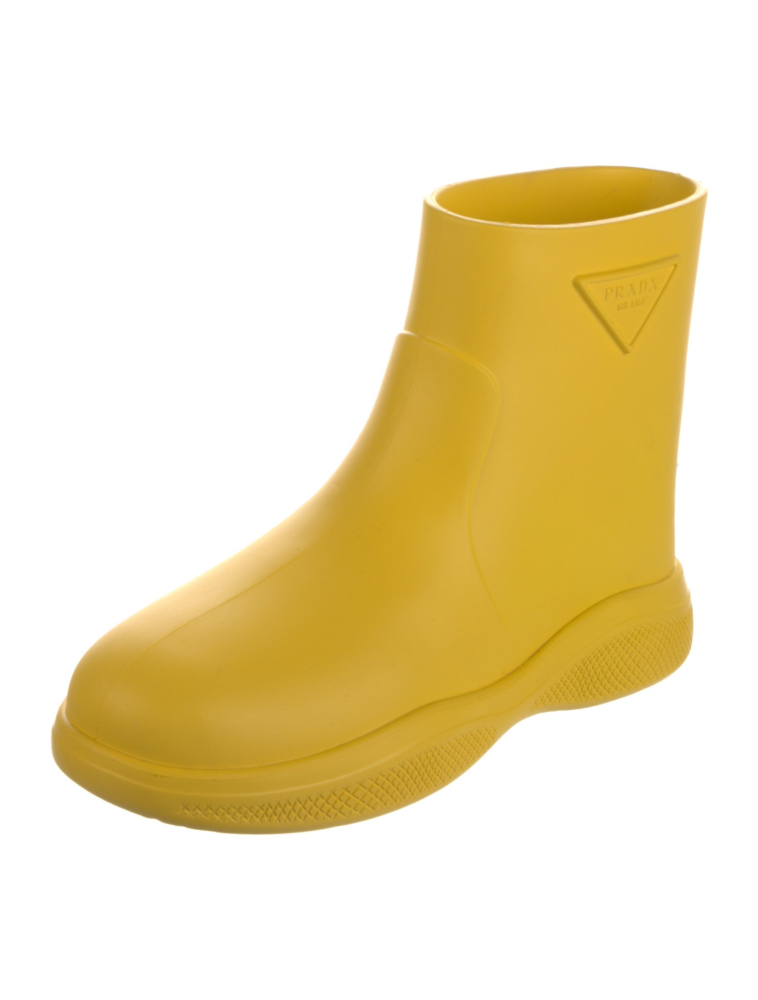 Prada Rubber Rain Boots