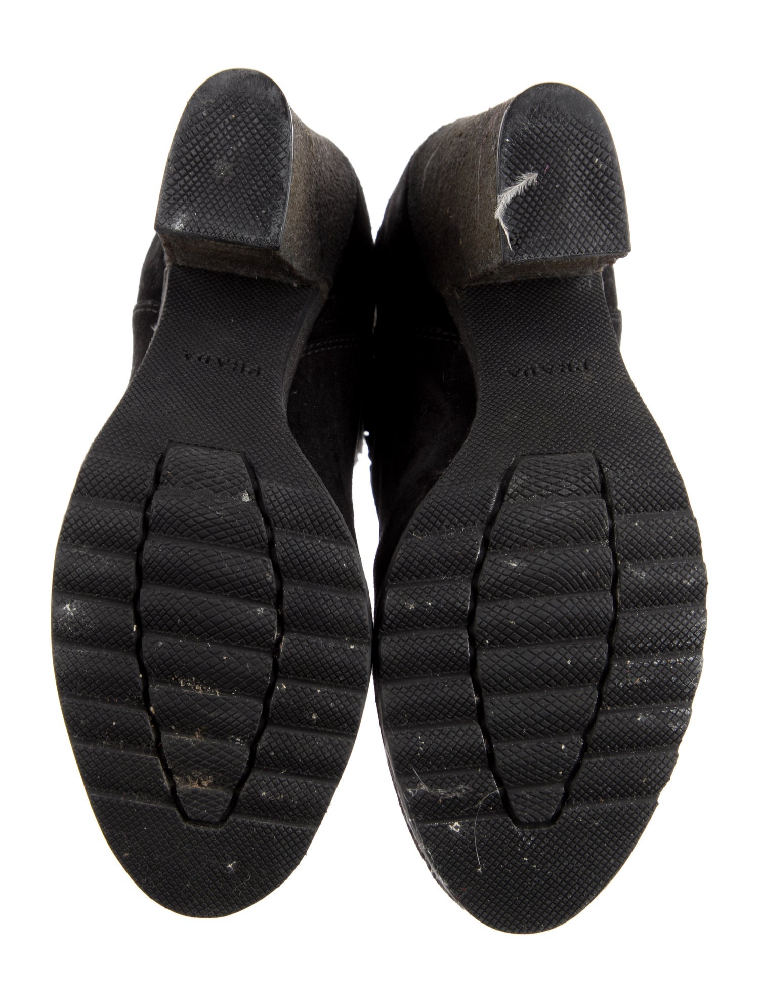 Prada Sport Suede Chelsea Boots